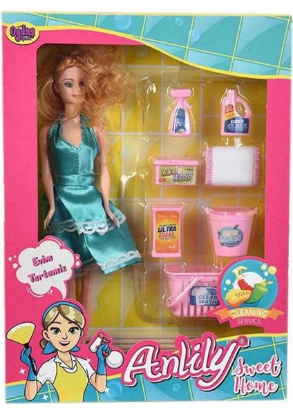 Oydaş Kutuda Anlily Temizlik Setli Bebek 2442