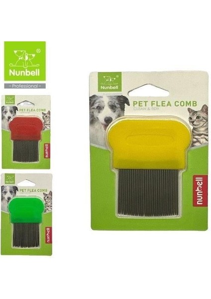 Kedi ve Köpek Için Uzun Telli Pire Tarağı