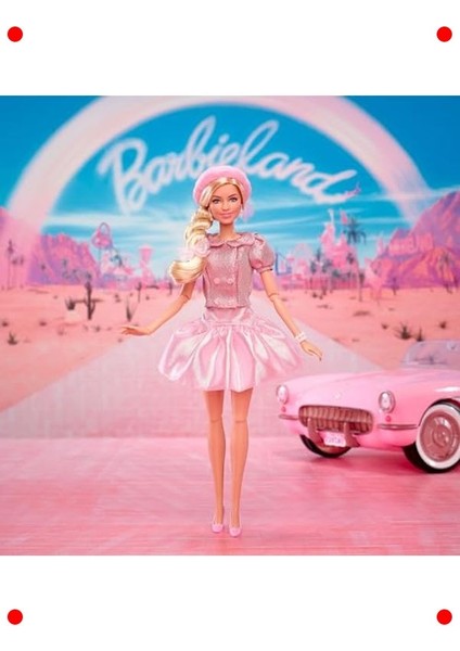 Pembe Bereli Şık Bebek Figürü fiyatları