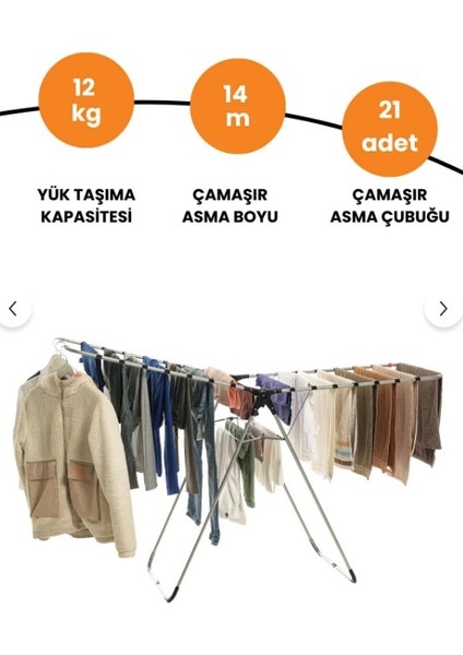 Snapdry 2 Kanatlı Yer Tasarruflu ve Pratik Dayanıklı Metal Malzemeli Çamaşır Kurutmalık fırsatları