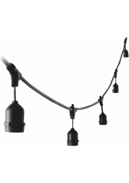 Cata Ct 7069 Dış Mekan Aydınlatma Seyyar 5 mt 5 Duylu E27