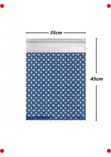 50 Adet Bantlı Metalize Hediye Poşeti 35X45 cm fırsatları