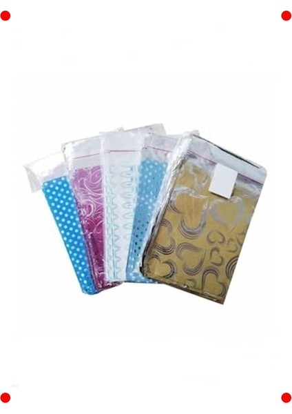 50 Adet Bantlı Metalize Hediye Poşeti 35X45 cm indirimleri