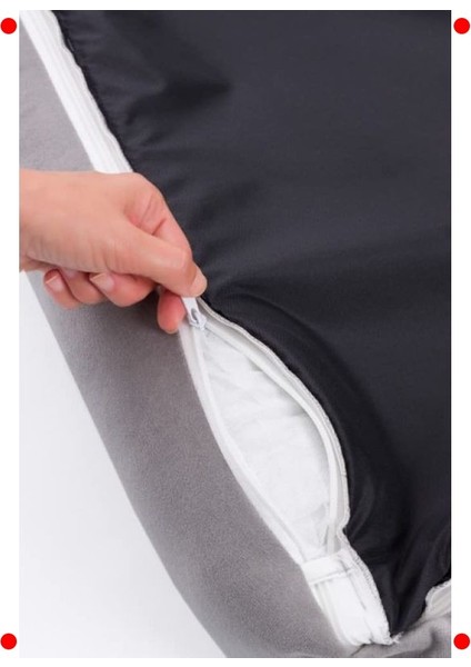 Konforlu Gri Köpek Yatağı M Boy (70X90 Cm) indirimleri