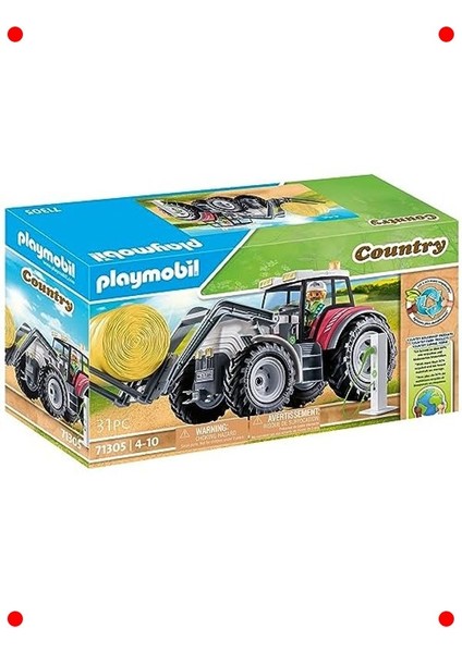 Büyük Elektrikli Traktör Oyuncak Seti - 4+ Yaş fiyatları