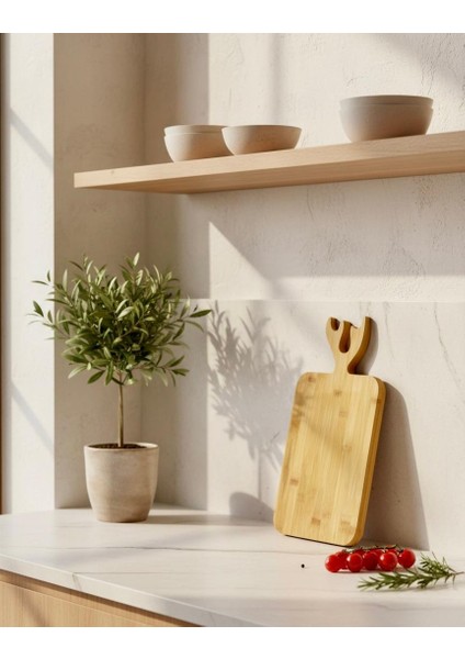 Geyikli Bambu Sunum Tahtası – En Büyük Boy 38 cm | Doğal Bambu & Geyik Bambu Kesme Tahtası indirimleri