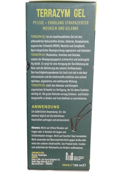 Gel Sprey 100 ml ( Diz-Eklem -Sporcu Sağlığı Için ) fırsatları