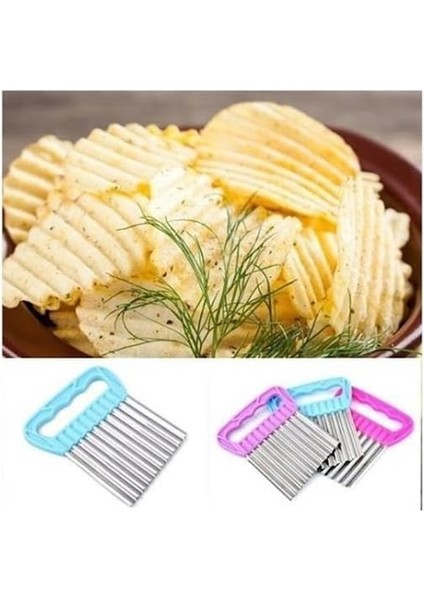 Outlet Pratik Patates Meyve ve Sebze Dilimleyici Doğrama Bıçağı