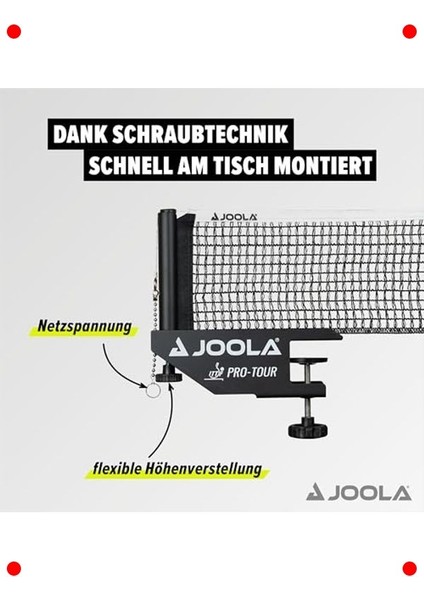 Unisex Pro Tour Masa Tenisi Ağı Seti modelleri