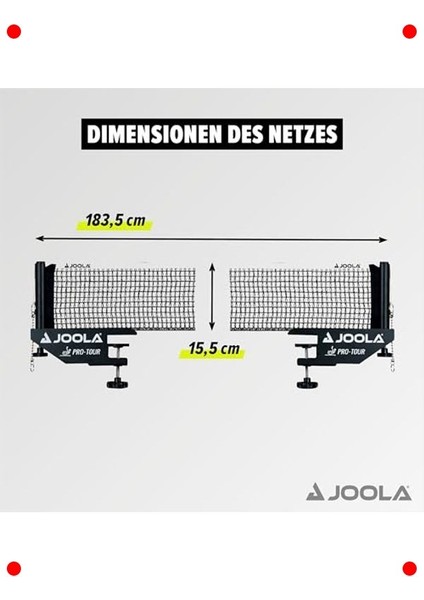 Unisex Pro Tour Masa Tenisi Ağı Seti fırsatları