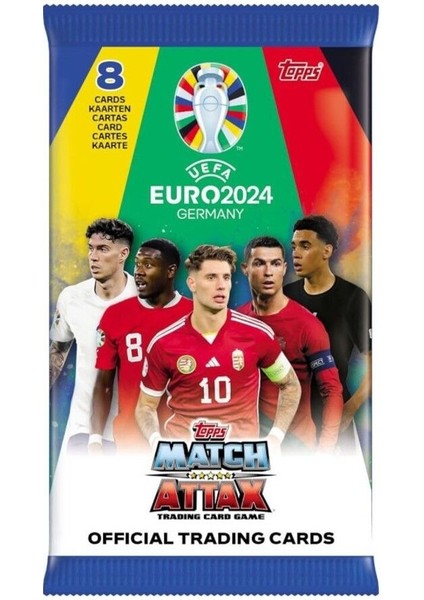 Uefa Euro 2024 Match Attax Kart Paketi