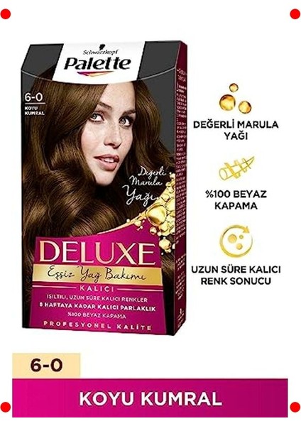 Kalıcı Saç Boyası - 6-0 Koyu Kumral fiyatları
