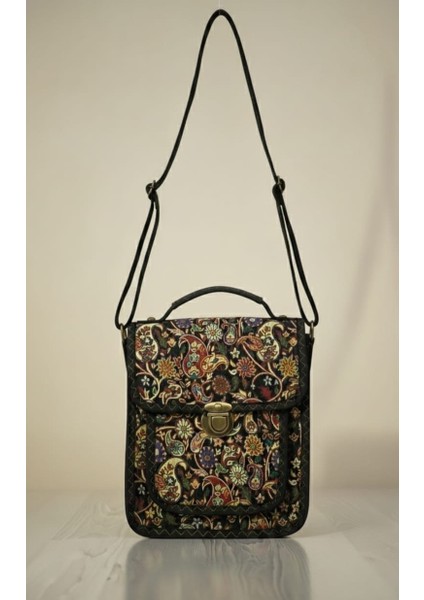 Otantik Mozaik Desen Kadın Çantası