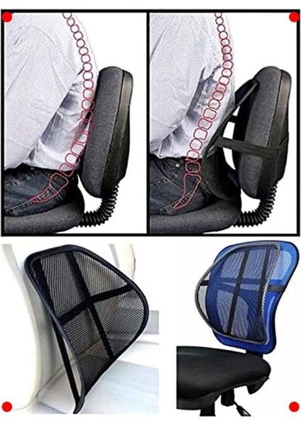 Ortopedik Fileli Bel Sırt Destek Minderi fırsatları