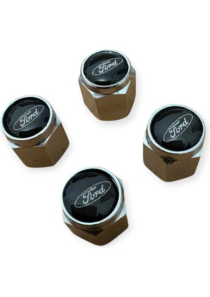 Siyah Beyaz Logolu Alüminyum 4 Adet Sibop Kapak modelleri