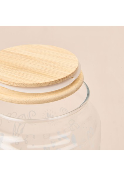 Siena Jar 3'lü Kavanoz Seti - Açık Kahverengi / Şeffaf modelleri