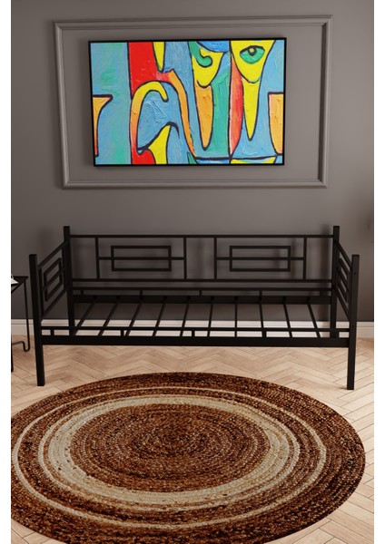 Larissa Daybed Sedir Karyola Siyah modelleri