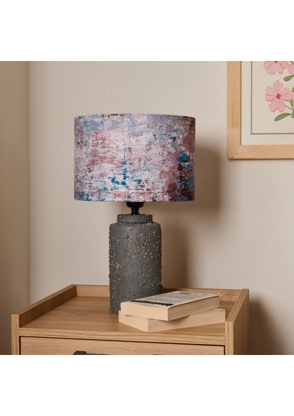 Lighting Arden Abajur - Gri / Renkli - 48,5X30X30 cm