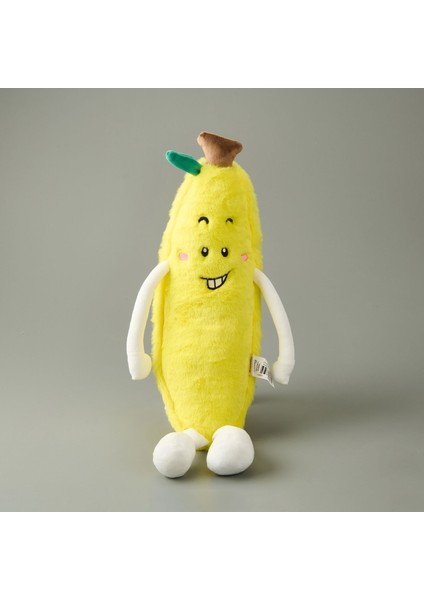 Soft Muz Figürlü Yastık - Sarı - 55X15 cm fiyatları