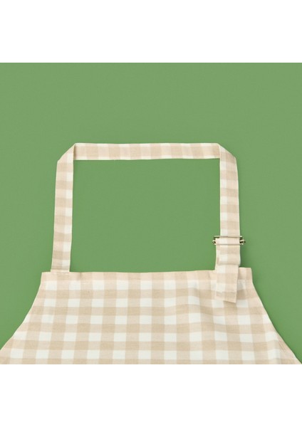 Soft Pötikareli Mutfak Önlüğü - Ekru / Bej - 63X72 cm fiyatları