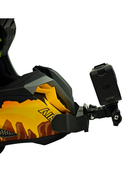 Airoh Twist 3.0 Kask Uyumlu Chinmount Aksiyon Kamera Çene Bağlantı Aparatı Seti fiyatları
