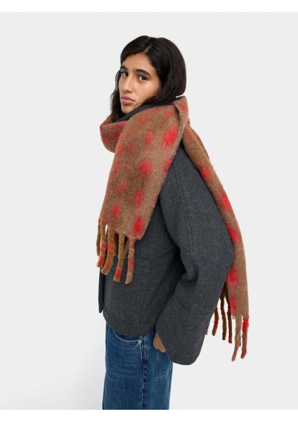 Püsküllü Baskılı Şal fiyatları