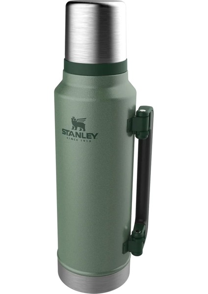 Termos The Legendary Classic Bottle Hammertone Green - 1,4 Lt modelleri