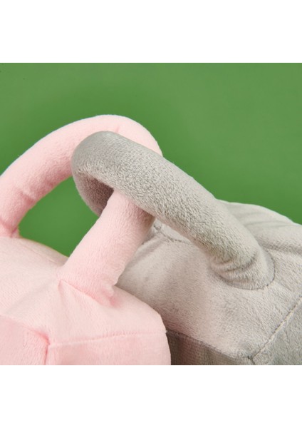 Soft Kilit Figürlü 2'li Yastık - Pembe / Gri modelleri
