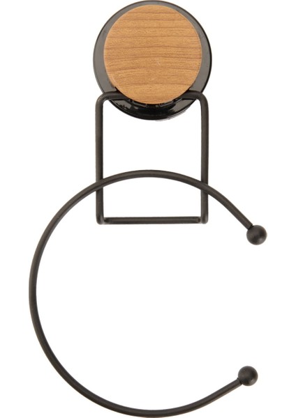 Yuvarlak Havluluk - Siyah - 25,5 cm fiyatları