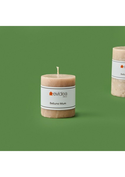 Deco Belluno Mum - Pembe - 8 cm fiyatları