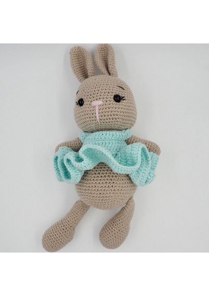 Mavi Elbiseli Tavşancık Amigurumi Oyuncak fiyatları
