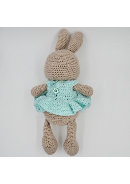 Mavi Elbiseli Tavşancık Amigurumi Oyuncak modelleri