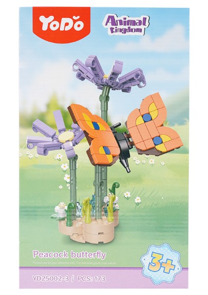 Yodo Blok Böcekler 173 Parça Kelebek fiyatları