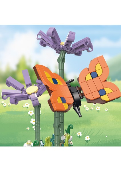 Yodo Blok Böcekler 173 Parça Kelebek fırsatları