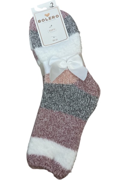 Kadın 2'li Kışlık Ev ve Uyku Çorabı fiyatları