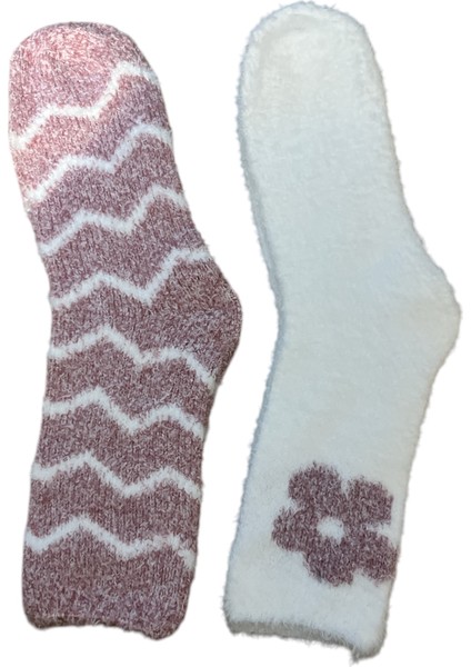 Kadın 2'li Kışlık Ev ve Uyku Çorabı modelleri