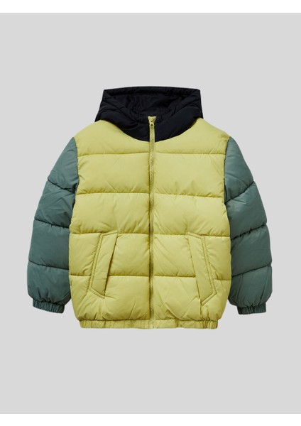 Erkek Çocuk Renkli Mont 6-14 Yaş Sarı modelleri