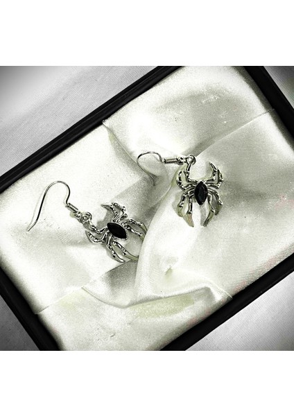 Onix Taşlı Örümcek Küpe fiyatları