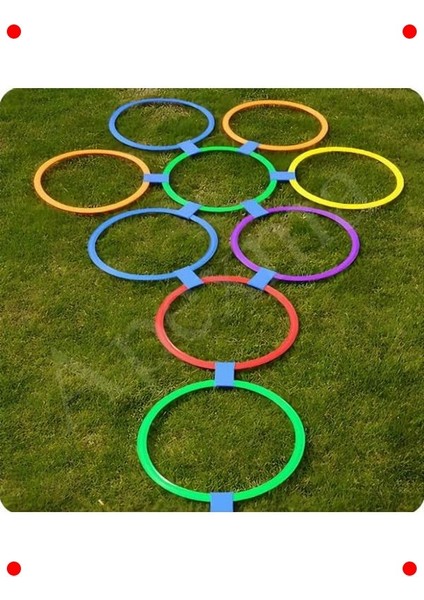 22 Parça Seksek Halka Oyunu Seti - Açık ve Kapalı Alan fırsatları
