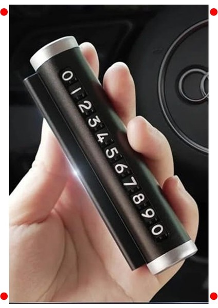 Metal Kasa Gizlenebilir Araç Içi Park Numaratörü fırsatları