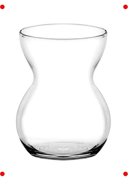 Dantel Desenli Çay Bardağı Seti (6 Adet) - Hediye Kutulu