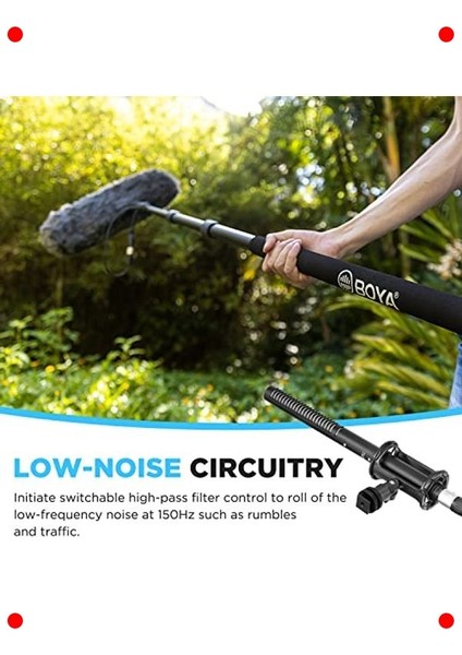 Profesyonel Shotgun Mikrofon - Yüksek Yönelimsellik modelleri