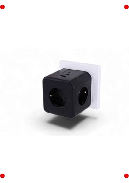 Çocuk Korumalı 3 Prizli Grup Şarj - 2 USB + Type-C fırsatları