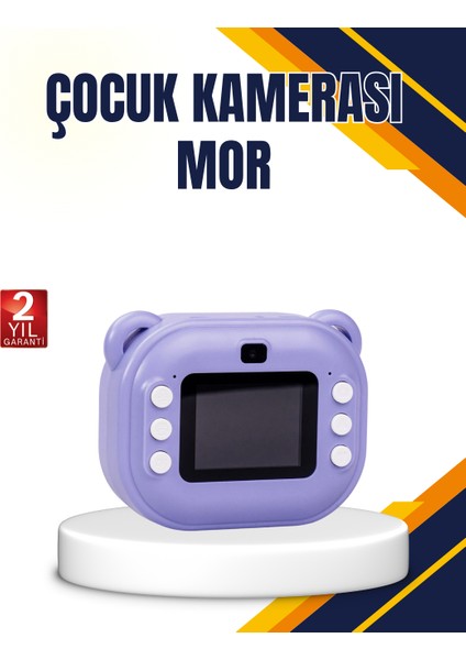 Techmrt 18 Efektli Şipşak Kamera – Oyunlu, Müzik Çalarlı ve Anında Baskı Özellikli