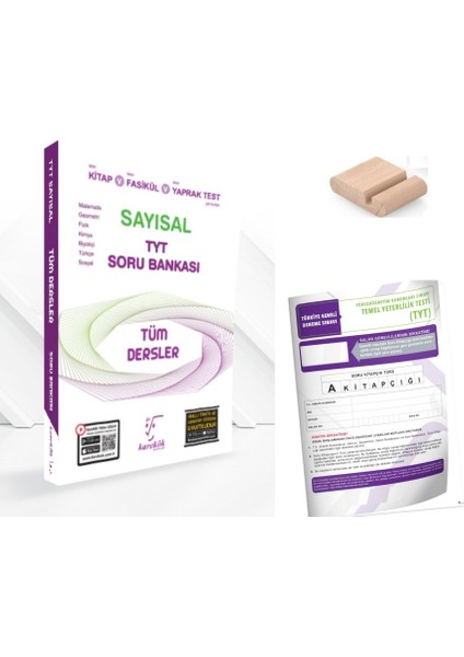 Tyt Tüm Dersler Sayısal Soru Bankası Tyt 2026+TELEFON Tutucu +Deneme