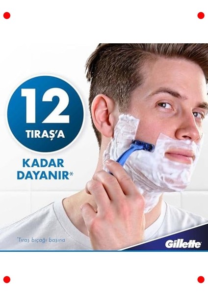 Konforlu Üç Bıçaklı Kullan At Tıraş Bıçağı (12'li) fiyatları