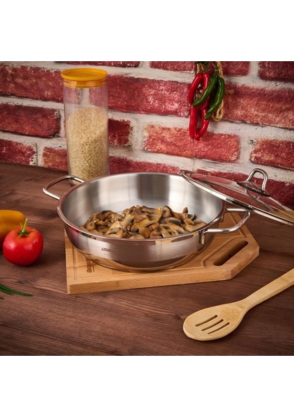 Saphire Karnıyarık Tenceresi - Inox - 26 cm