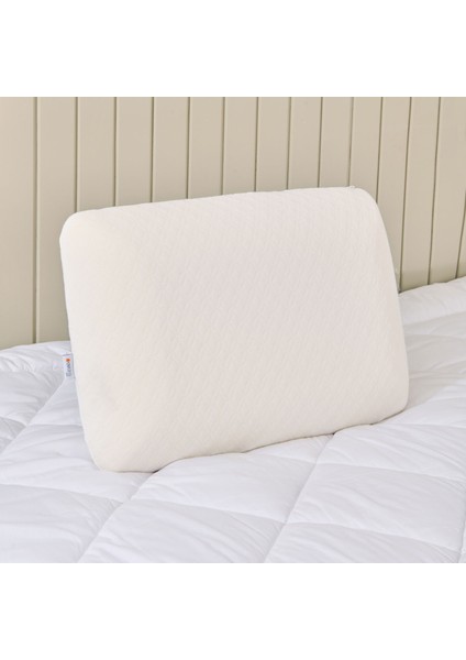 Soft Visko Yastık - Beyaz - 40X60X15 cm