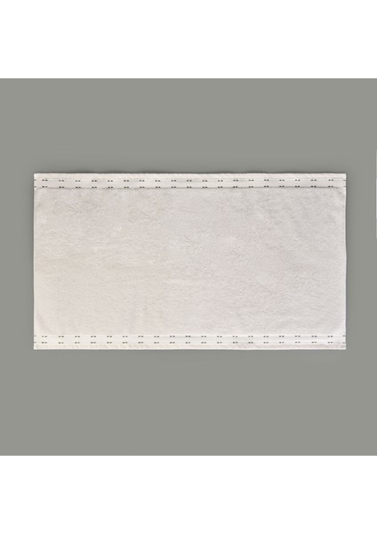 Soft Tiny Yüz Havlusu - Ekru / Yeşil - 50X90 cm fiyatları