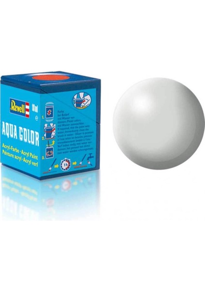 Revell 371 - Aqua Color Light Grey Silk - Mat Boya- 18 ml
